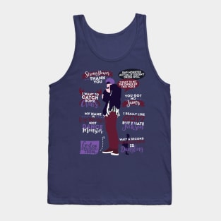 BTS RM Quotes Tank Top